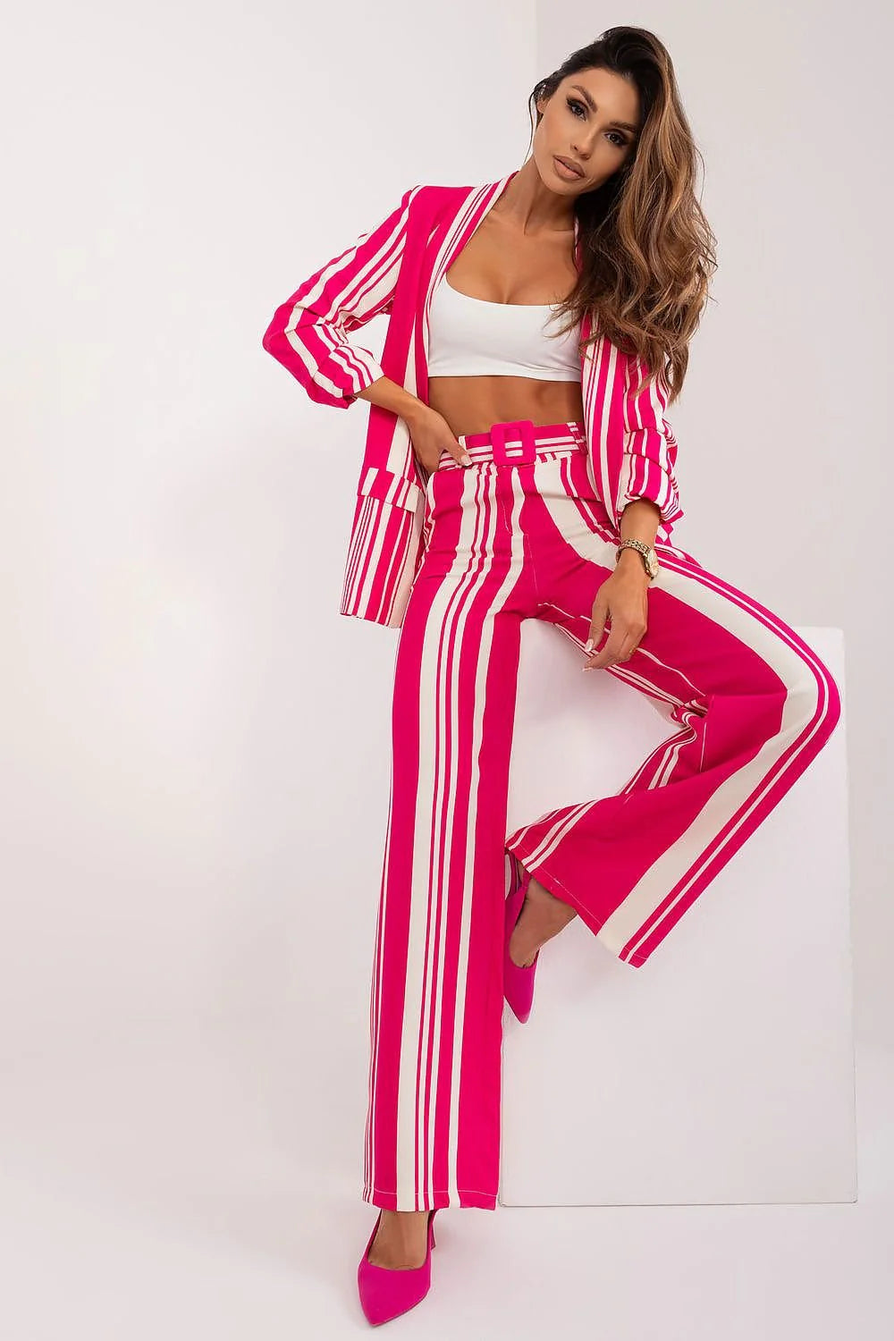 Women Trousers Model 197043 Italy Moda