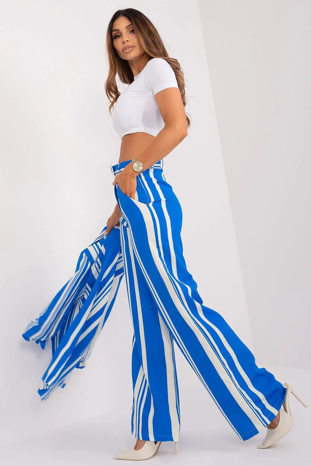 Women Trousers Model 197043 Italy Moda